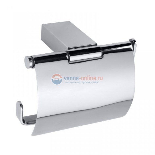 Держатель туалетной бумаги Bemeta Via 135012012 13 x 9 x 9.5 см с крышкой, хром Держатель туалетной бумаги Bemeta Via 135012012 13 x 9 x 9.5 см с крышкой, хром