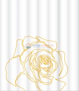 Штора для ванной комнаты Lemark Beige rose C1820T002, 180 х 200 см