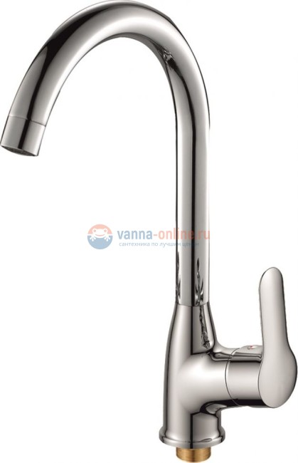 Смеситель для кухни Rush Crete CR3535-22 высокий, хром Смеситель для кухни Rush Crete CR3535-22 высокий, хром