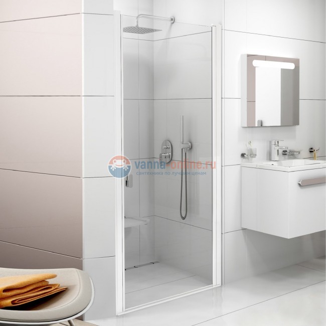 Душевая дверь в нишу Ravak CSD1-80 Transparent Душевая дверь в нишу Ravak CSD1-80 Transparent