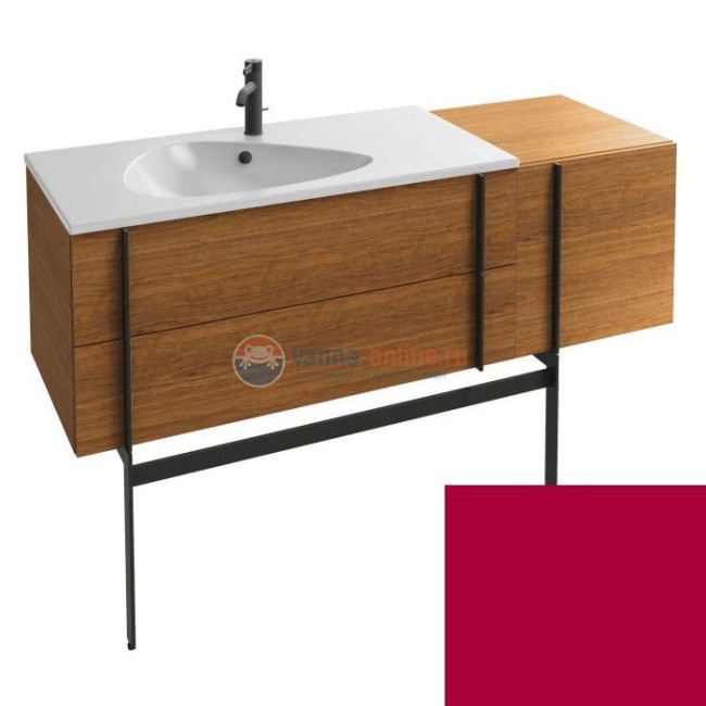 Тумба под раковину Jacob Delafon Nouvelle Vague 145 EB3037RU-275, малина сатин