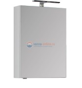 Зеркальный шкаф Aquanet Порто 70 белый, 241748