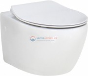 Подвесной унитаз BelBagno Prospero BB507B, безободковый Подвесной унитаз BelBagno Prospero BB507B, безободковый