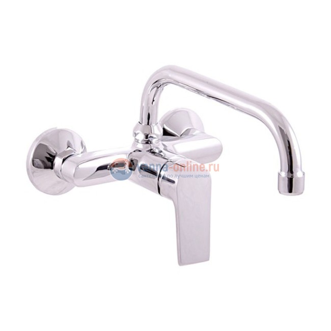 Смеситель для кухонной мойки Rav-Slezak Colorado CO102.5/27, с поворотным изливом, хром
