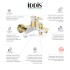 Смеситель Iddis Cloud, CLOWG02i02 для ванны, белый/желтое золото Смеситель Iddis Cloud, CLOWG02i02 для ванны, белый/желтое золото