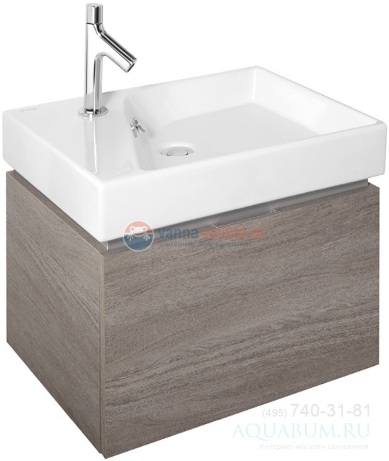 Раковина Jacob Delafon Formilia Rythmik E4783-00, 60 х 46 см, подвесная