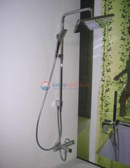 Верхний душ Jacob Delafon EO E3875-CP, квадратный, хром, 1/2', 280*280 мм Верхний душ Jacob Delafon EO E3875-CP, квадратный, хром, 1/2', 280*280 мм