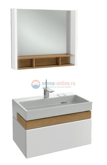 Тумба под раковину Jacob Delafon Terrace 80 EB1186-G1C, белый лак