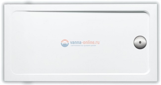 Поддон Jacob Delafon Flight 140 x 80 см, E62453-F-00 с антискользящим покрытием