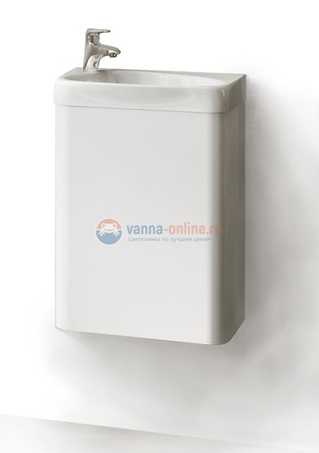 Тумба под раковину Raval Bionica Bio.01.40/P/W, 40 см, белая