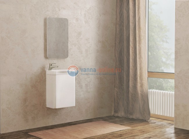 Тумба под раковину Raval Bionica Bio.01.40/P/W, 40 см, белая