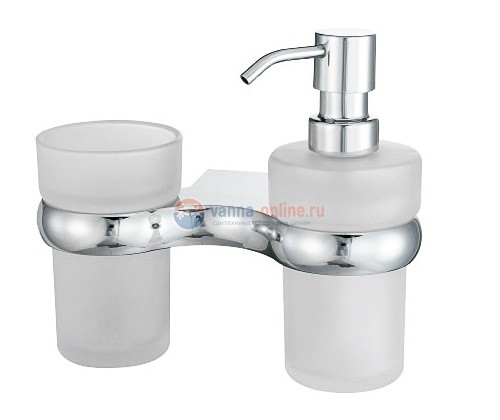 Держатель стакана и дозатора WasserKRAFT Berkel 6889