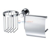 Держатель для туалетной бумаги и освежителя воздуха WasserKRAFT Donau 9459