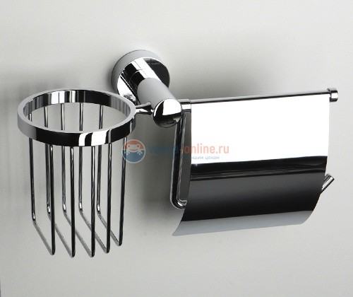 Держатель для туалетной бумаги и освежителя воздуха WasserKRAFT Donau 9459