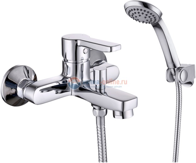 Смеситель Iddis Sena SENSB00i02 для ванны и душа с душем Смеситель Iddis Sena SENSB00i02 для ванны и душа с душем