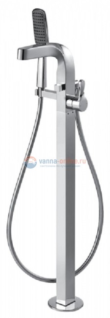 Смеситель Bravat Wave F674108C-B для ванны напольный