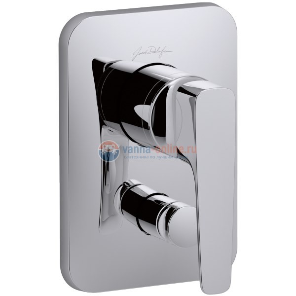 Смеситель Jacob Delafon Aleo+ E98718-CP для ванны/душа Смеситель Jacob Delafon Aleo+ E98718-CP для ванны/душа