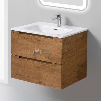 Тумба под раковину BelBagno Etna-600-2C-SO-RN-P 60 см подвесная, цвет натуральный дуб (rovere nature)