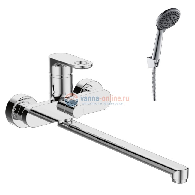 Смеситель Rossinka RS33-32 универсальный с поворотным изливом