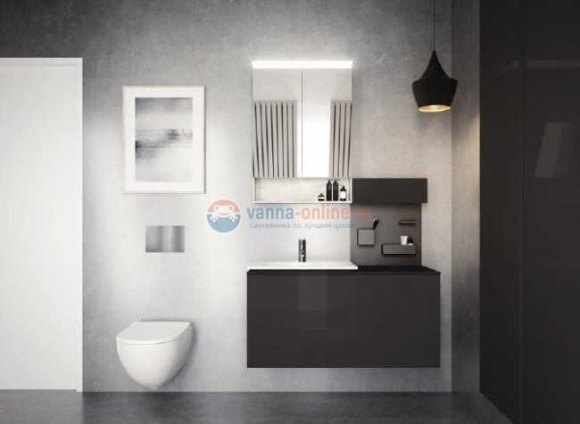 Унитаз Geberit Acanto 500.600.01.8, белый Alpine с глазурью KeraTect®