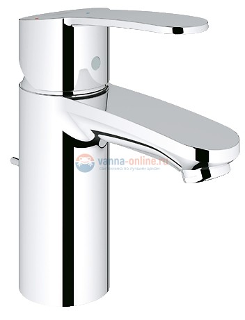 Смеситель для раковины Grohe Eurosmart Cosmopolitan 2337420E, с донным клапаном, хром