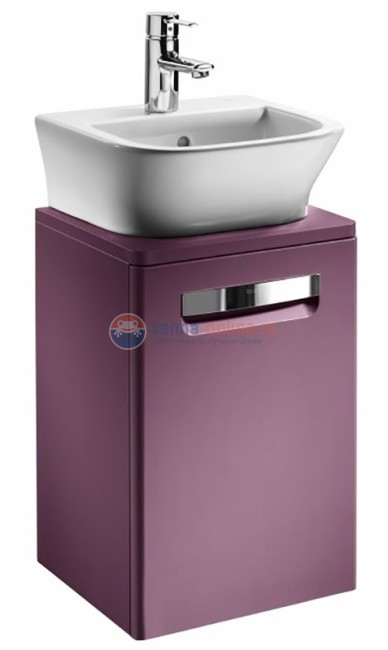Тумба под раковину Roca The Gap 45 ZRU9302743, цвет фиолетовая