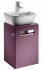 Тумба под раковину Roca The Gap 45 ZRU9302743, цвет фиолетовая