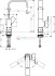 Смеситель Hansgrohe Metropol 32511700 для раковины, белый матовый
