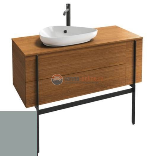 Тумба под раковину Jacob Delafon Nouvelle Vague 120 EB3042-G1G, серый мышиный глянцевый