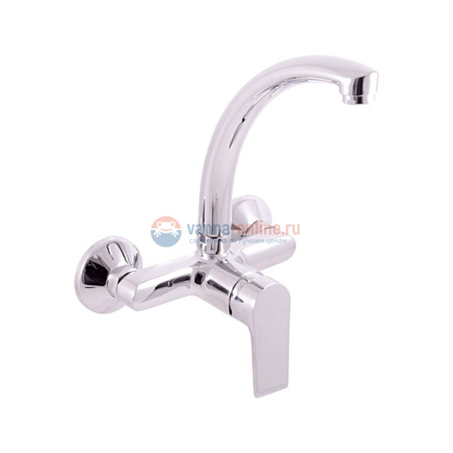 Смеситель для кухонной мойки Rav-Slezak Colorado CO102.5/3, с поворотным изливом, хром