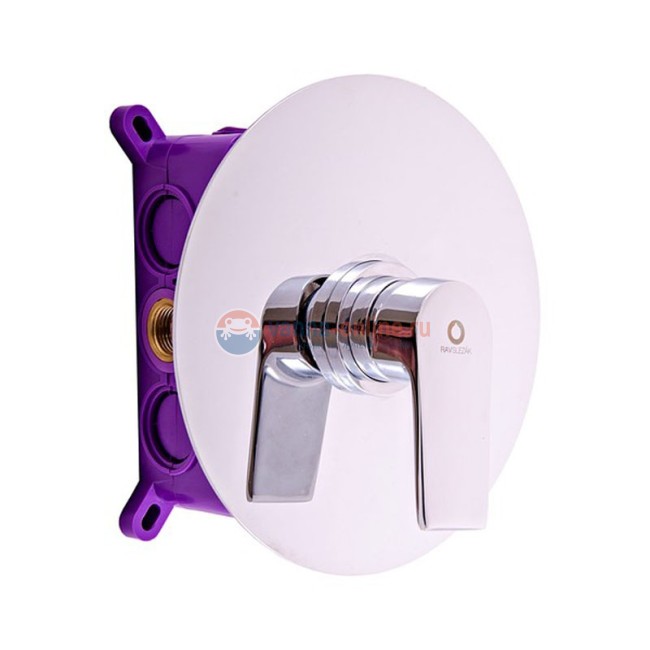 Смеситель скрытого монтажа для душа Rav-Slezak Colorado CO183BOX, хром