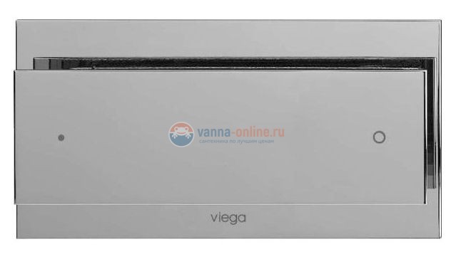 Кнопка смыва Viega Viega Visign for More 102 597504, металл, цвет хром