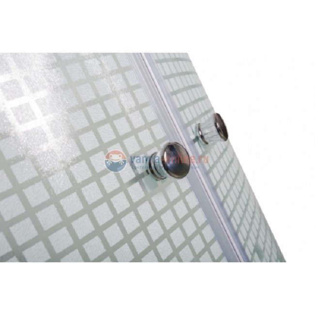 Душевая кабина Deto L 910, 100 x 100 см, с крышей, с гидромассажем и электрикой