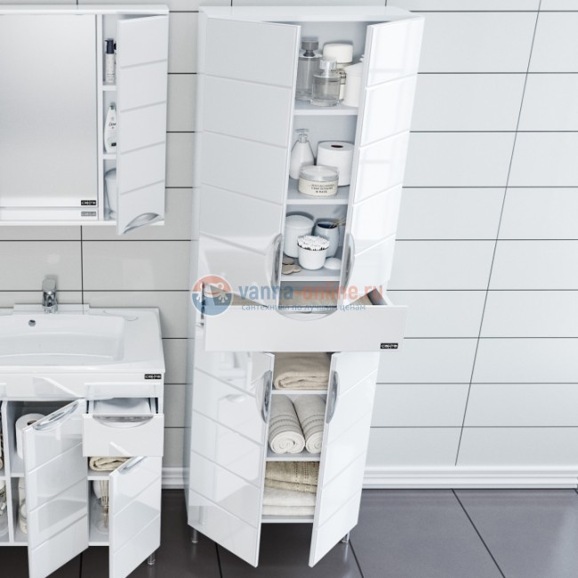 Шкаф-колонна СаНта Родос 60 506003, напольный