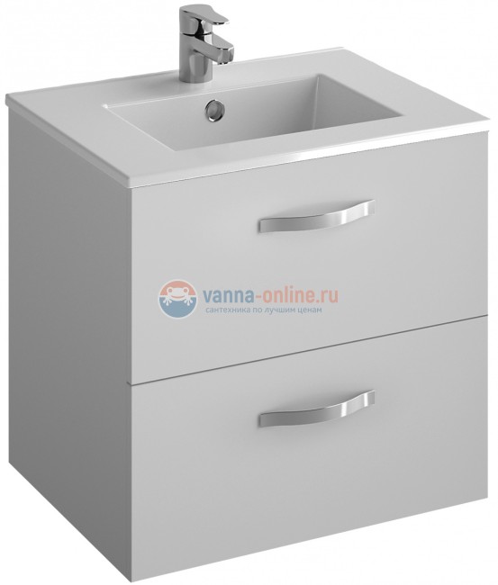 Тумба под раковину Jacob Delafon Ola EB390RU-J5, 59,8 х 45 х 56 см, белый лак