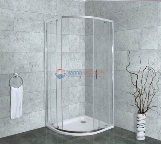 Душевой уголок Timo ALTTI-601 С Clean Glass, стекло прозрачное, 100 х 100 х 190 см