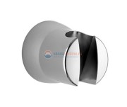 Держатель для душа Kludi Sirena 6305043-00 настенный, белый/хром Держатель для душа Kludi Sirena 6305043-00 настенный, белый/хром