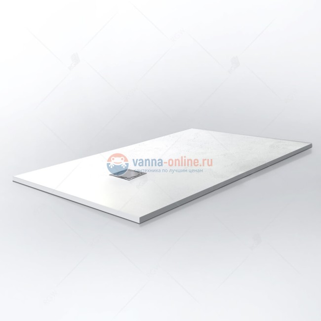 Душевой поддон RGW ST-138W 16152813-01 80 x 130 см, прямоугольный, цвет белый, из искусственного камня