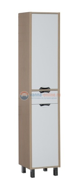 Пенал Aquanet Гретта new 40 00177010, цвет белый