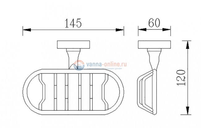 Мыльница Rush Fiji FI18410