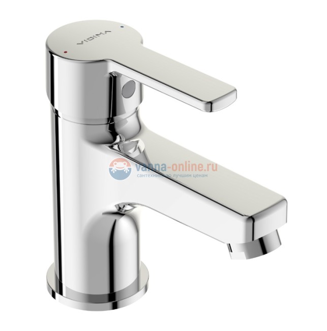 Смеситель Vidima УНО (Uno) BA234AA для раковины, хром Смеситель Vidima УНО (Uno) BA234AA для раковины, хром