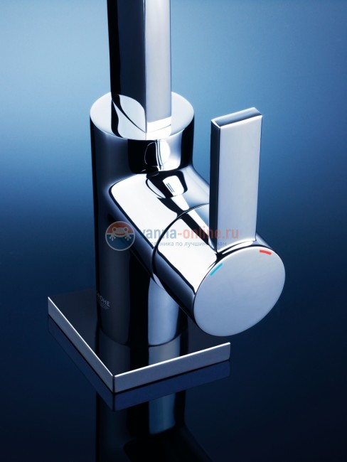 Смеситель для раковины Grohe Allure 32146 000, высокий