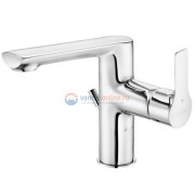 Смеситель E.C.A Luna 102108973EX для раковины с донным клапаном Смеситель E.C.A Luna 102108973EX для раковины с донным клапаном