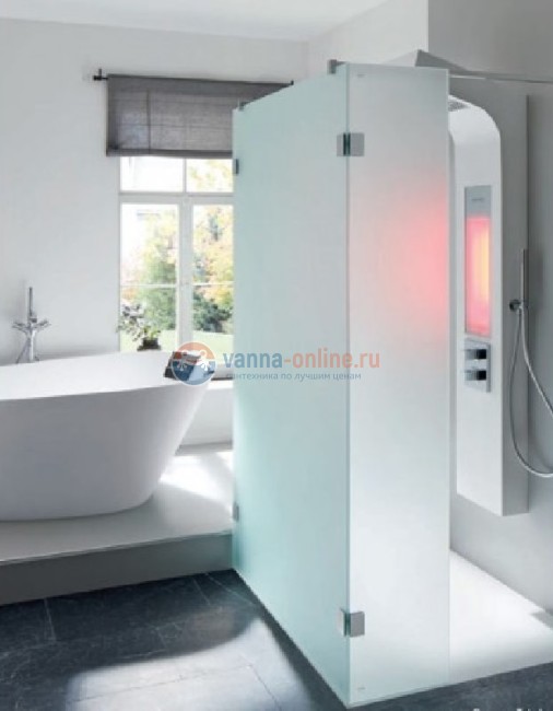 Ванна из искусственного камня Riho Toledo 158x110 см BS5500500000000, белая