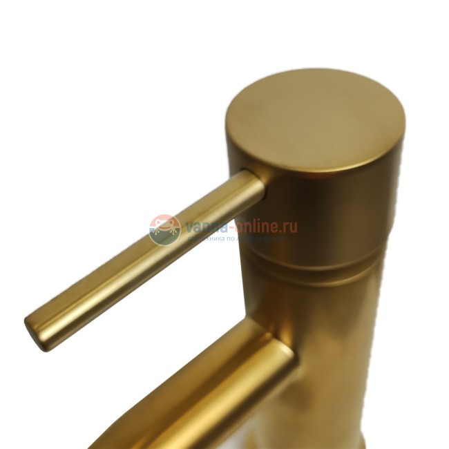 Смеситель для биде Paini Cox, матовое золото