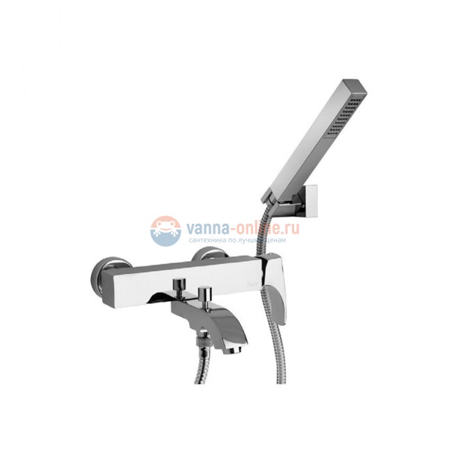 Смеситель для ванны Paini Lady с аксессуаром Смеситель для ванны Paini Lady с аксессуаром