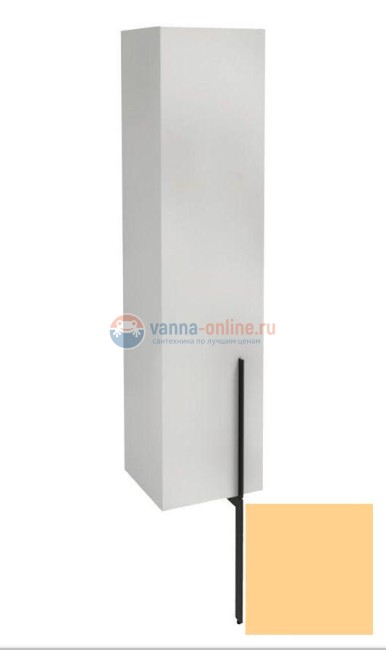 Пенал Jacob Delafon Nouvelle Vague 35 см, EB3047G-G60, цвет желтый глянцевый, левый