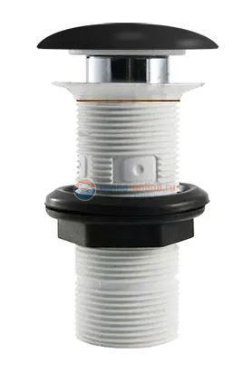 Донный клапан ArtCeram ACA038 03, 00, керамика, цвет - черный глянцевый