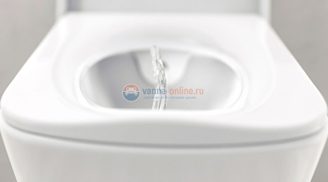 Подвесной унитаз TECEone, электронный, с функцией биде, 9700200