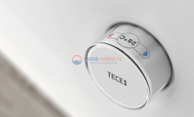 Подвесной унитаз TECEone, электронный, с функцией биде, 9700200